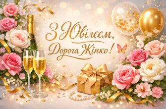 Привітання З Ювілеєм жінці